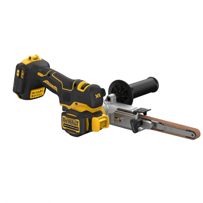 Напилок стрічковий акумуляторний безщітковий DeWALT DCM200NT-DCM200NT