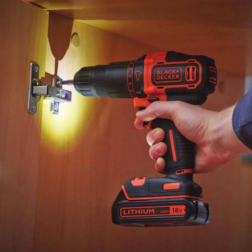 Набір із трьох інструментів BLACK DECKER BCK31S1S-BCK31S1S