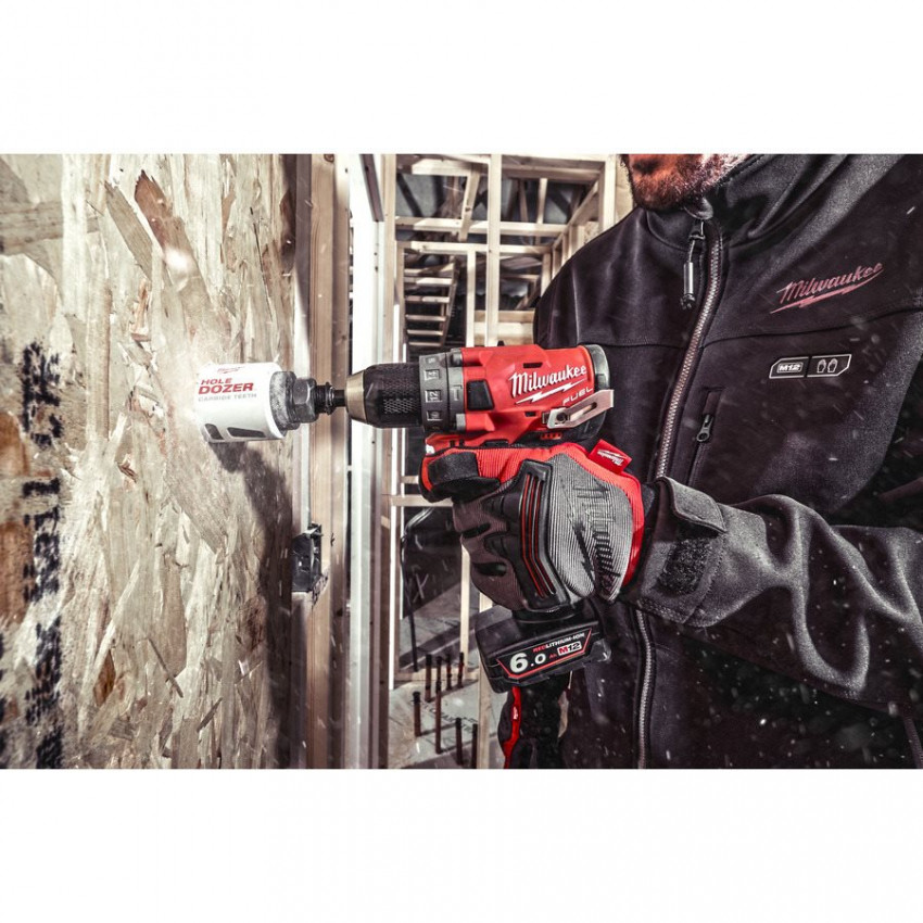 Аккумуляторная ударная дрель-шуруповерт, крут. мом. 44Нм MILWAUKEE M12 FUEL FPD-602X 4933459806-4933459806