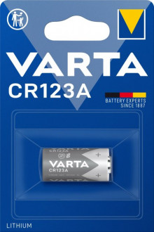 Батарейка Varta CR 123A BLI 1 Lithium-[articul]