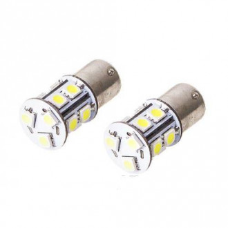 Лампи PULSO/габаритні/LED S25/BAU15s/13 SMD-5050/12v/White/поворот/1 конт.-[articul]