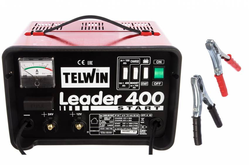 Пуско-зарядний пристрій Telwin LEADER 400 START 230V 12-24V-807551