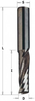 198.Фреза VHM D=6,35 I=25,4 L=63,5 S=6,35 RH Z1-[articul]