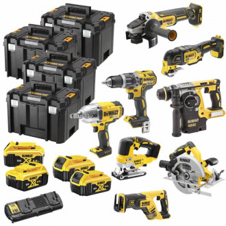 Набір з восьми акумуляторних інструментів DeWALT DCK865P4T-[articul]