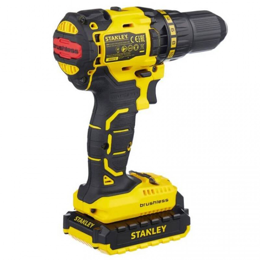 Дриль-шуруповерт безщітковий STANLEY SBD20D2K-SBD20D2K