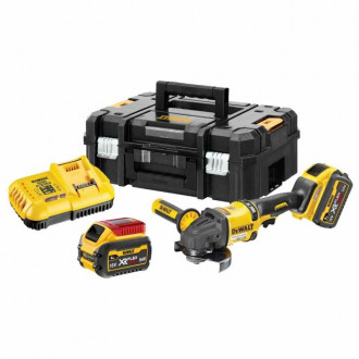 Шліфмашина кутова - болгарка акумуляторна безщіткова DeWALT DCG418T2-[articul]