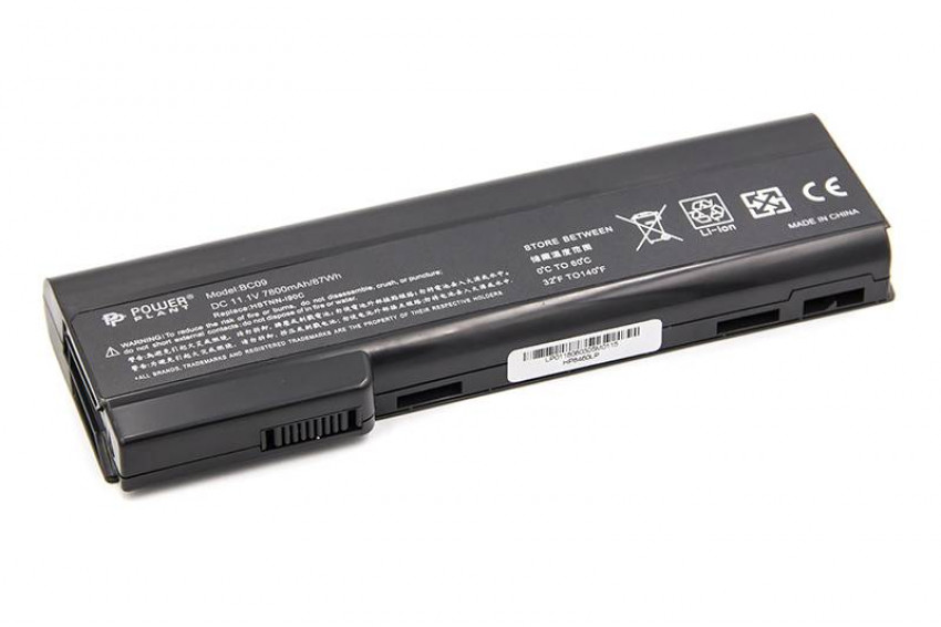 Акумулятор PowerPlant для ноутбуків HP EliteBook 8460w Series (628369-421, HP8460LP) 11.1V 7800mAh-NB460939