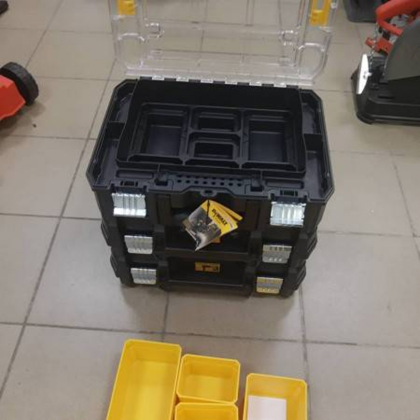 Органайзер TSTAK із прозорою кришкою DeWALT DWST1-71194-DWST1-71194