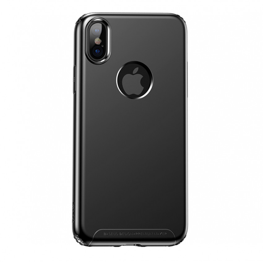 Чохол Baseus для iPhone X/X Soft Case Black (WIAPIPHX-SJ01)-