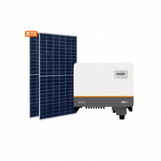 Сонячна електростанція (СЕС) 30 kW Solis GRID 3Ф (під зелений тариф)-[articul]