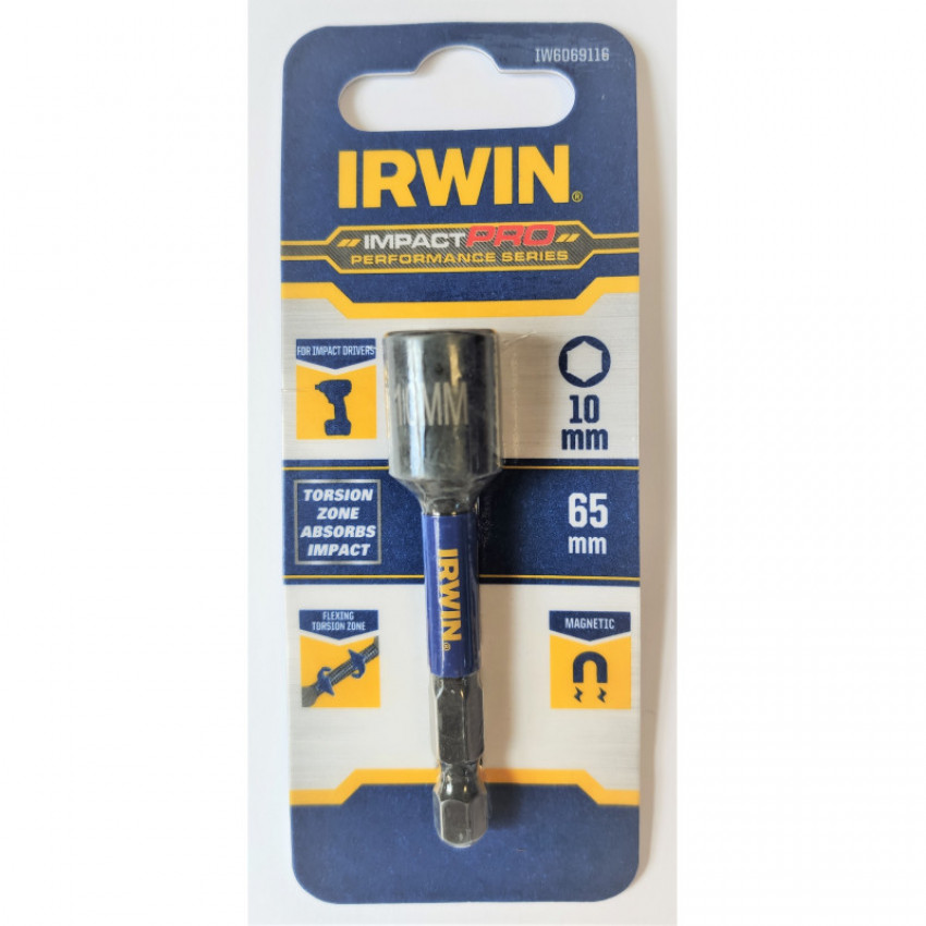 Тримач шурупів IMPACT PRO 10 х 65мм, IRWIN-IW6069116