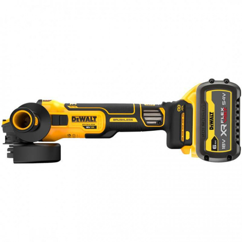 Шлифмашина угловая - болгарка аккумуляторная бесщёточная DeWALT DCG409VST1-DCG409VST1