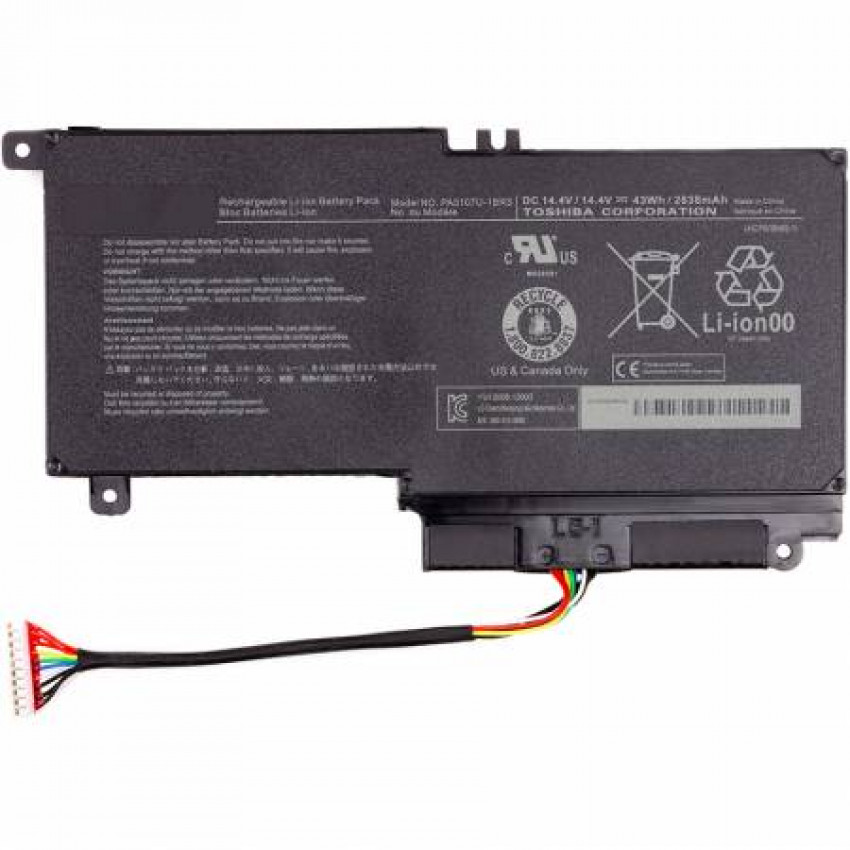 Акумулятор для ноутбука TOSHIBA Satellite L55 (PA5107U-1BRS, TA5107P9) 14.4V 2838mAh (original)-NB510269