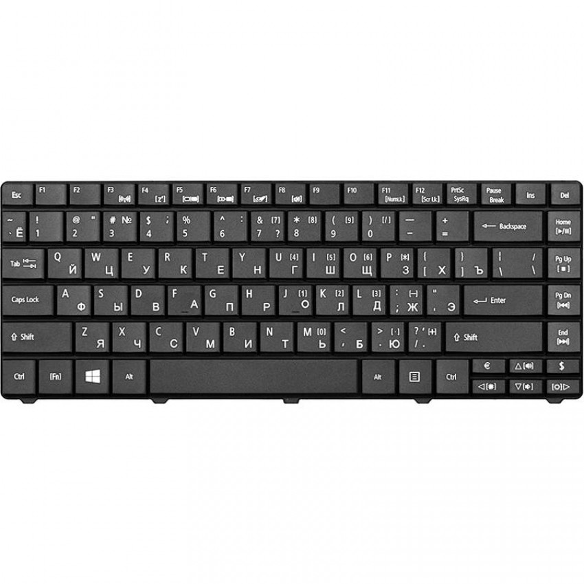 Клавіатура для ноутбука ACER Aspire E1-421, TravelMate 8331 чорний-KB311231