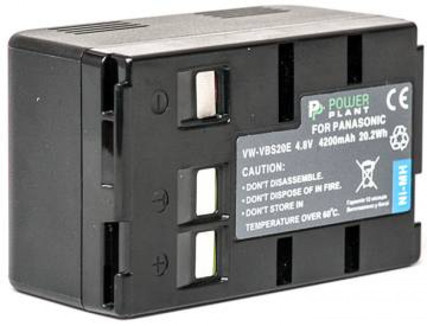 Акумулятор PowerPlant Panasonic VW-VBS20E 4200mAh-DV00DV1156