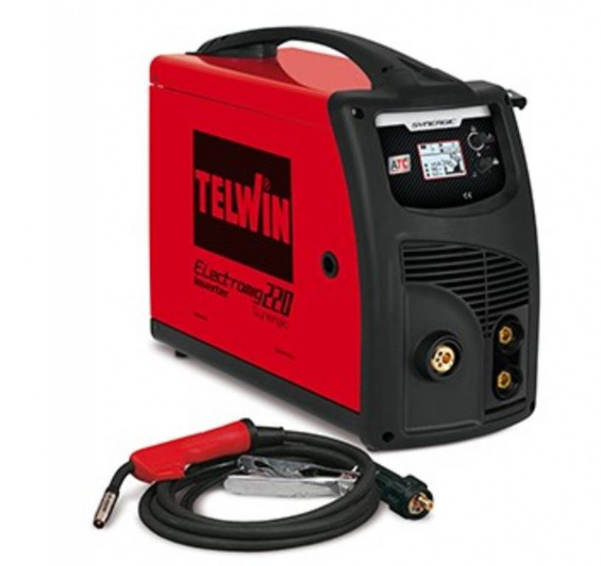 Зварювальний апарат Telwin ELECTROMIG 220 SYNERGIC 400V-816059