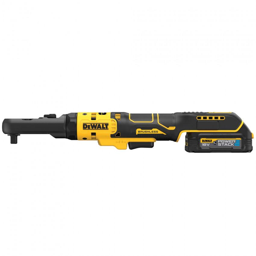 Гайкокрут кутовий - ключ-храповик акумуляторний безщітковий DeWALT DCF510E2G-DCF510E2G