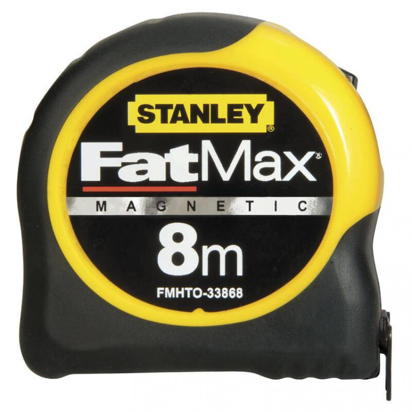 Рулетка вимірювальна FatMax Blade Armor довжиною 8 м, шириною 32 мм, магнітна STANLEY FMHT0-33868-FMHT0-33868