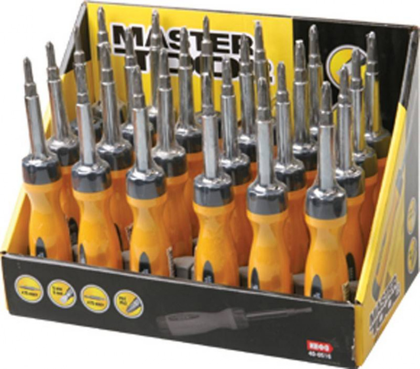 Викрутка MasterTool 4-B-1, арт .: 40-0516-40-0516