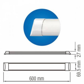 Світлодіодний світильник TETRA-18 18W 4200K