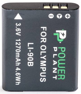 Акумулятор PowerPlant Olympus Li-90B 1270mAh-[articul]