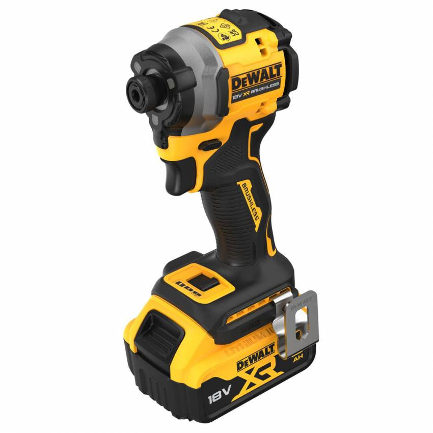 Шуруповерт акумуляторний ударний безщітковий DeWALT DCF850P2T-DCF850P2T