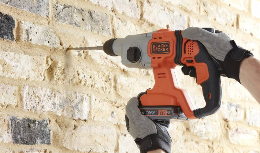 Акумуляторний перфоратор BLACK DECKER BCD900D1S-BCD900D1S