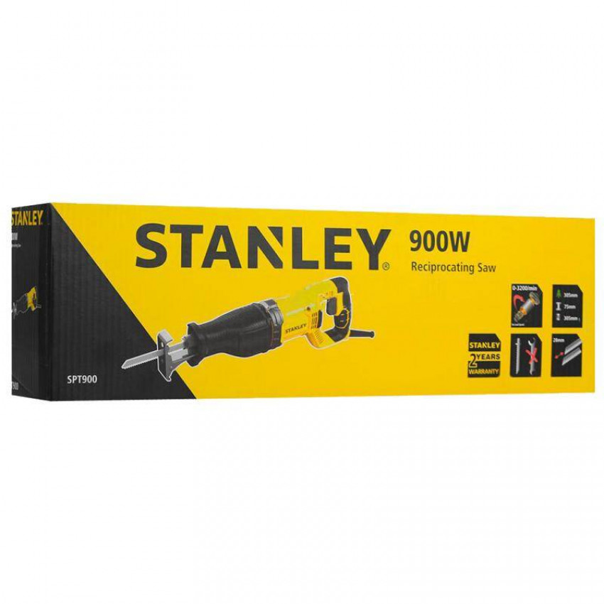 Пила шабельна  мережева STANLEY SPT900-SPT900