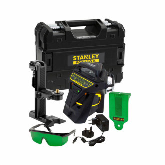 Рівень лазерний FatMax®MultilineGreen трипроменевий площинний самовирівнюючий, чемодан STANLEY FMHT1-77356-[articul]