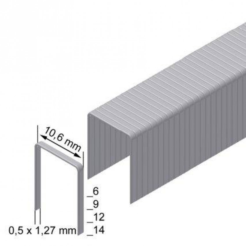 Скоба оббивна PREBENA PF-08-PF-08 x 0,6