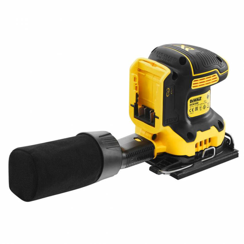 Шліфмашина вібраційна акумуляторна DeWALT DCW200NT-DCW200NT