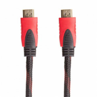 Відео кабель PowerPlant HDMI - HDMI, 3м, позолочені конектори, 2.0V, Double ferrites, Highspeed