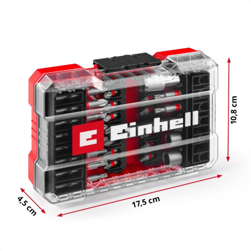 Набір біт Einhell, 42 шт, M-Case (118953)-