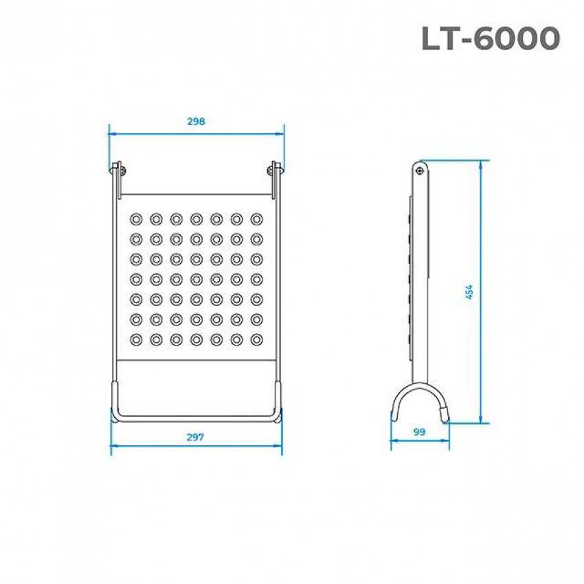 Знімна сходинка-полиця INTERTOOL LT-6000-LT-6000