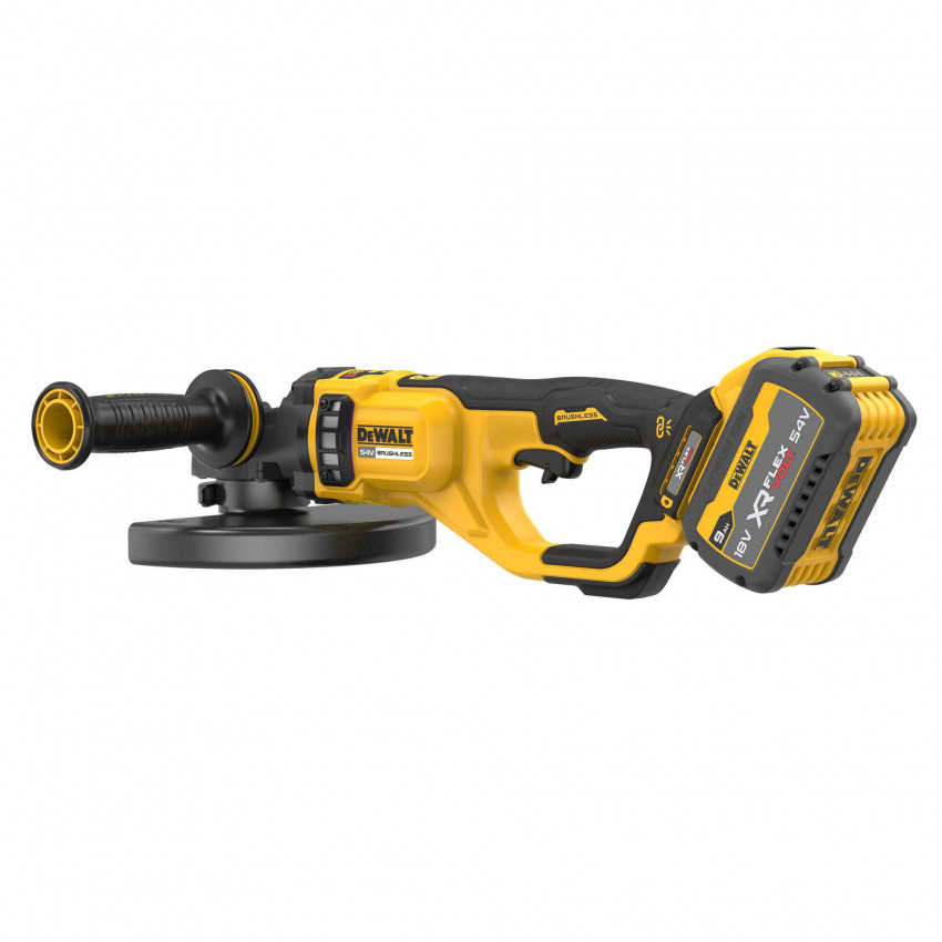 Шліфмашина кутова - болгарка акумуляторна безщіткова DeWALT DCG460X2-DCG460X2