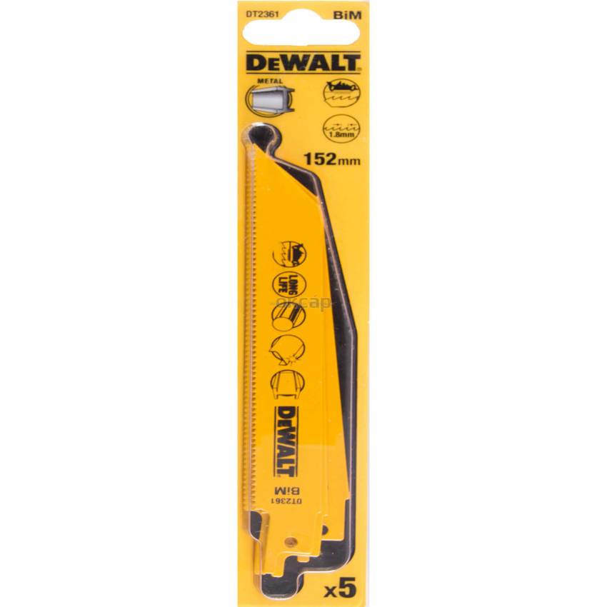 Полотно пиляльне біметалеве DeWALT DT2361-DT2361