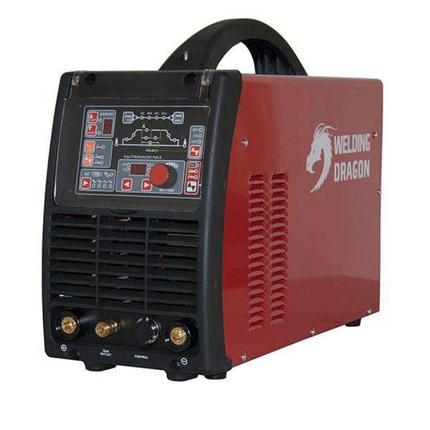 Зварювальний апарат Welding Dragon TIG-250P AC/DC-TIG.25WDDI