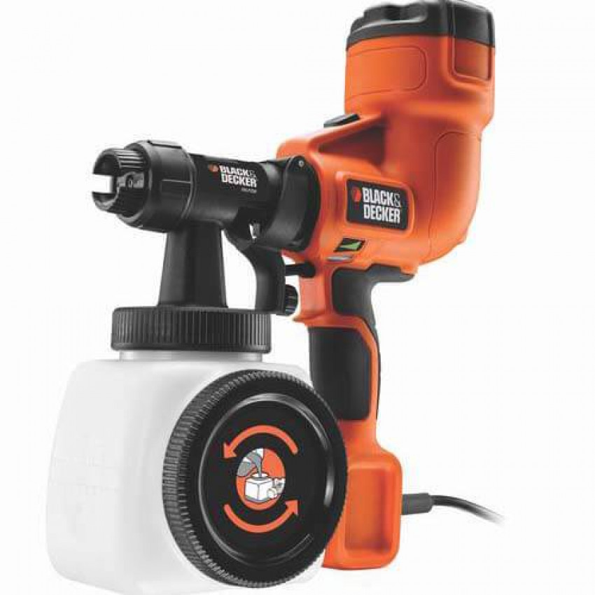 Краскопульт BLACK DECKER HVLP200-HVLP200