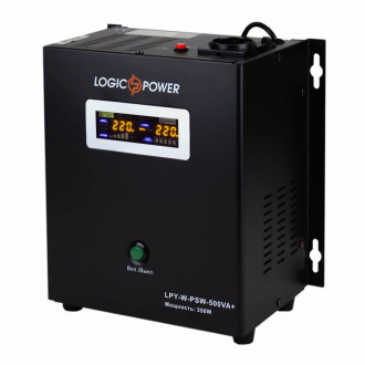 Комплект резервного живлення LogicPower ИБП W500 + литиевая (LiFePO4) батарея 960W