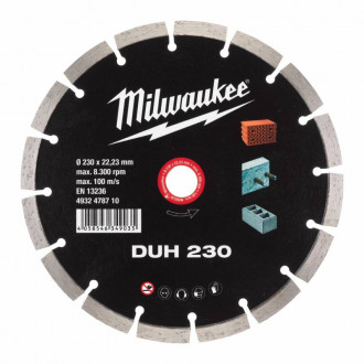 Алмазний диск MILWAUKEE DUH 125, Ø125 мм