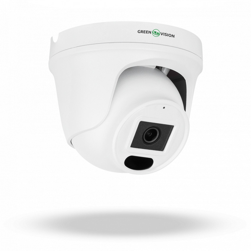 Купольна IP камера GreenVision GV-166-IP-M-DIG30-20 POE-