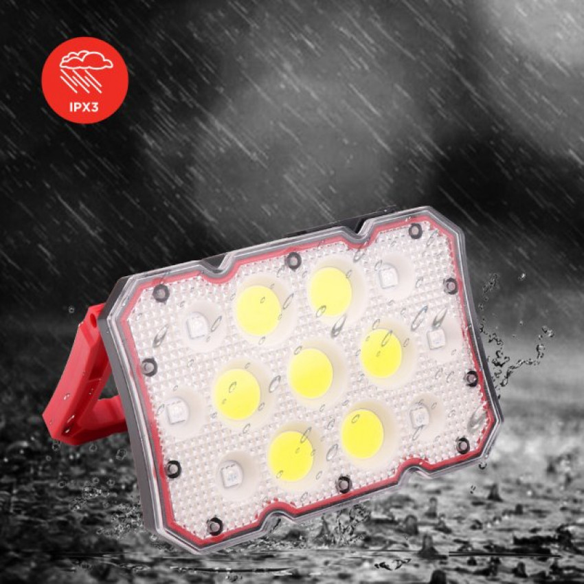 Ліхтар worklight  Quantum QM-FL2030 Worker  15W COB+LED з функ Power Bank-QM-FL2030