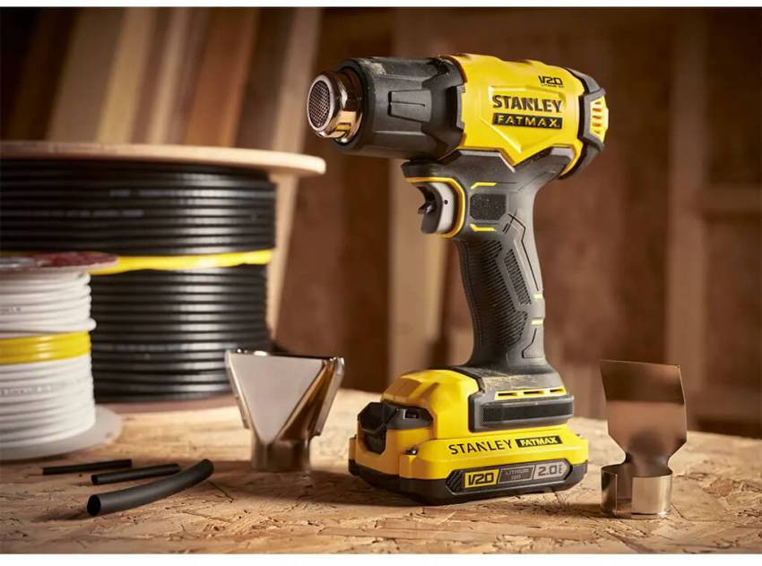 Акумуляторний пістолет гарячого повітря STANLEY FATMAX SFMCE530B-SFMCE530B