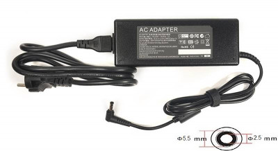 Адаптер для ноутбука PowerPlant IBM/LENOVO 220V, 19.5V 120W 6.15A (5.5*2.5)-[articul]