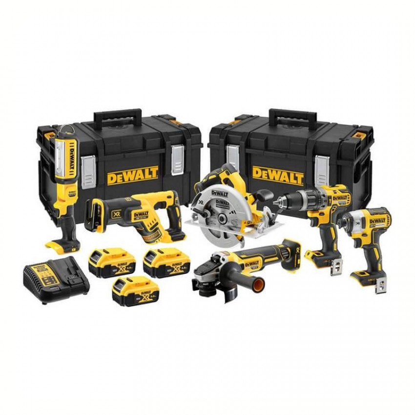 Набір із шести інструментів безщіткових DeWALT DCK623P3-DCK623P3