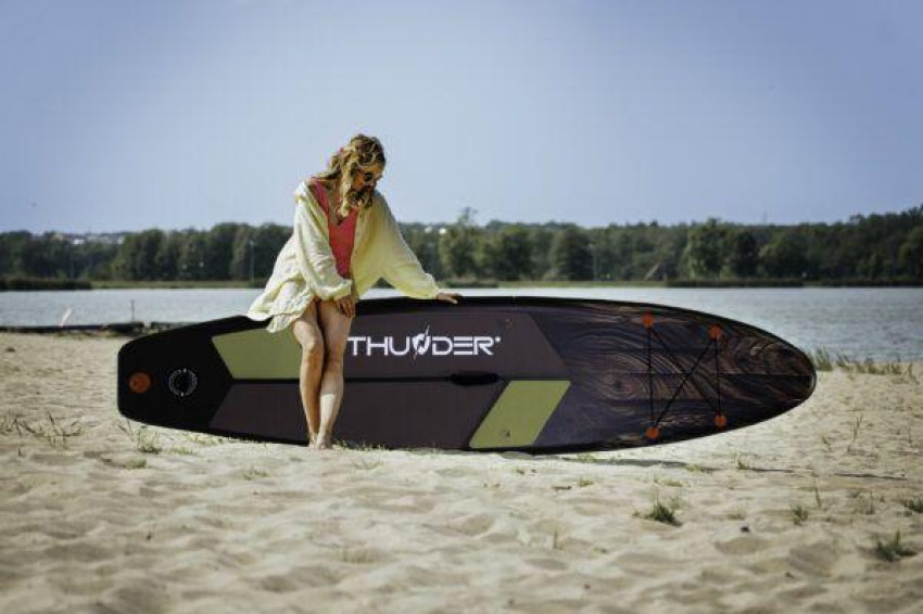 SUP-дошка THUNDER WOOD 320-WOOD