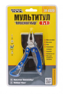 Мультитул MASTERTOOL &quot;Плоскогубці&quot; 7в1 79-0325