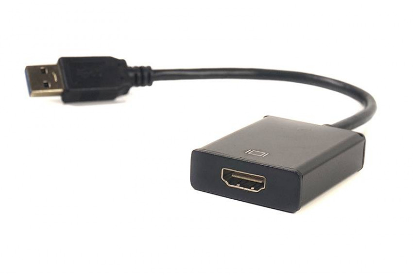 Кабель-перехідник PowerPlant HDMI female - USB 3.0 M-CA910373