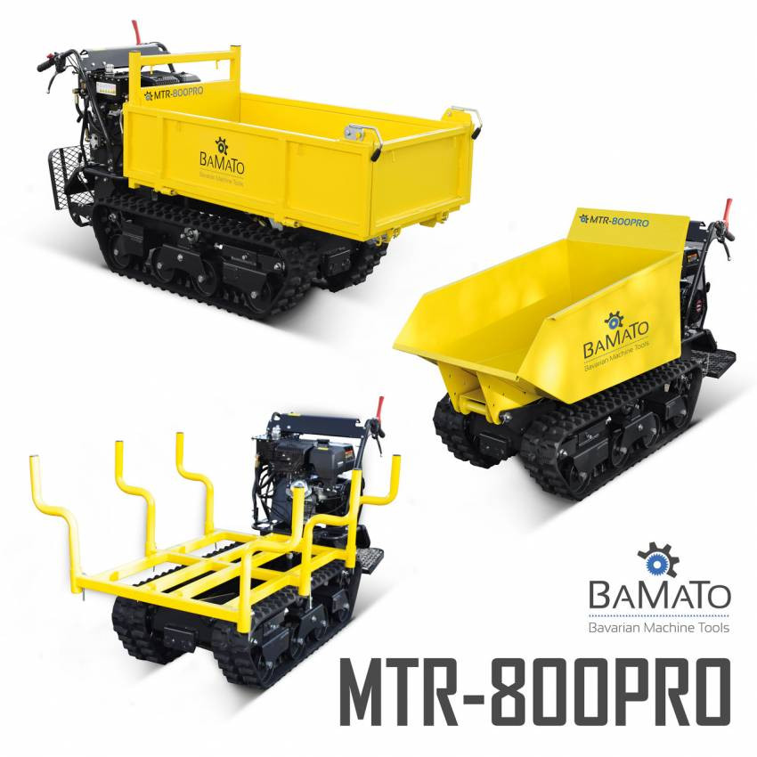 Думпер гусеничний, міні самоскид Bamato MTR-800-MTR-800PRO