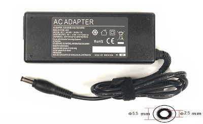 Адаптер для ноутбука PowerPlant HP 220V, 19V 90W 4.74A (5.5*2.5)-[articul]